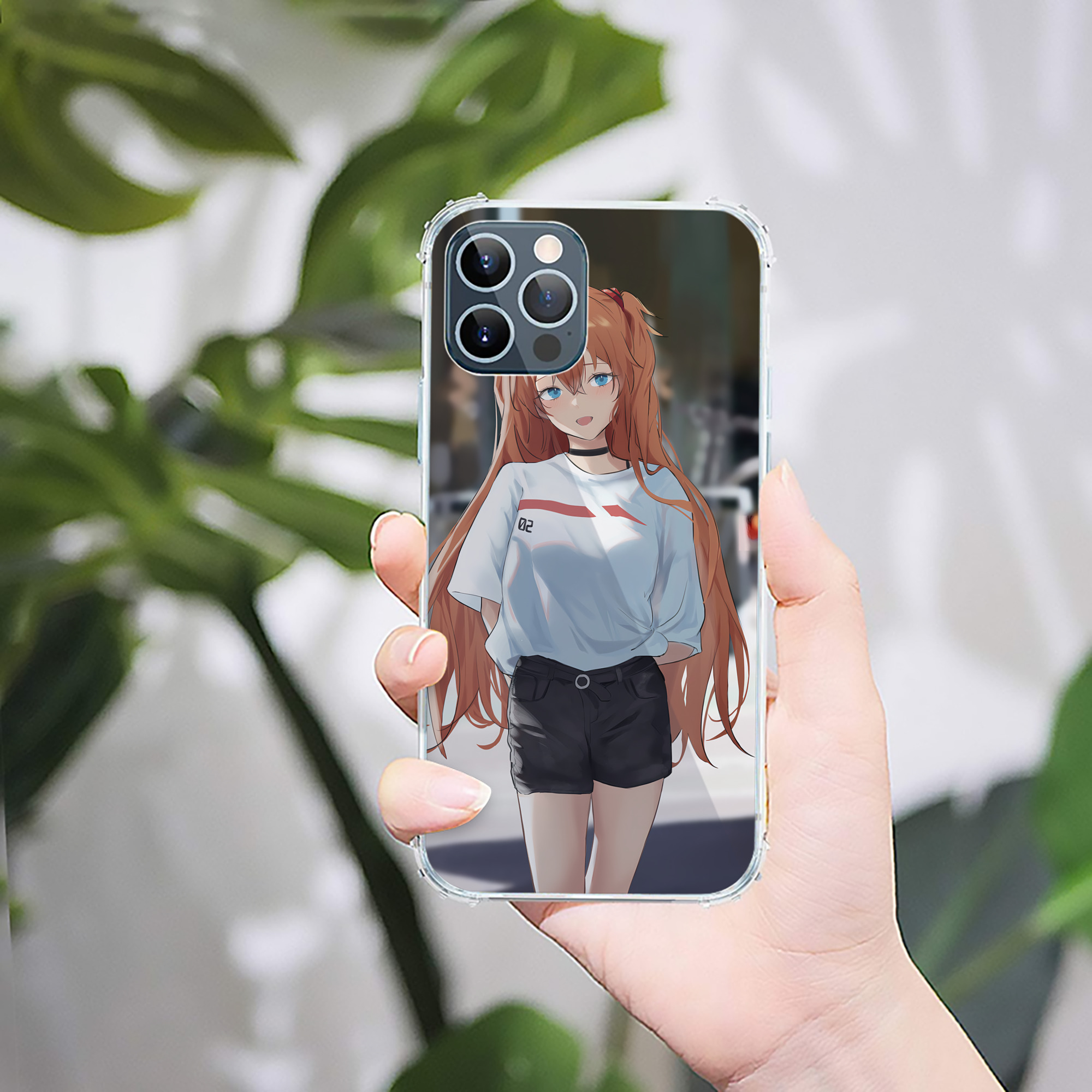 （画像用） EVA 新世紀エヴァンゲリオン 【iPhone 12シリーズ対応】透明スマホケース（クリアソフトケース）